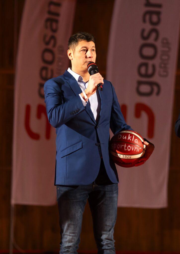 Zahájení rekonstrukce basketbalové haly v rámci projektu Dukly sportovní.